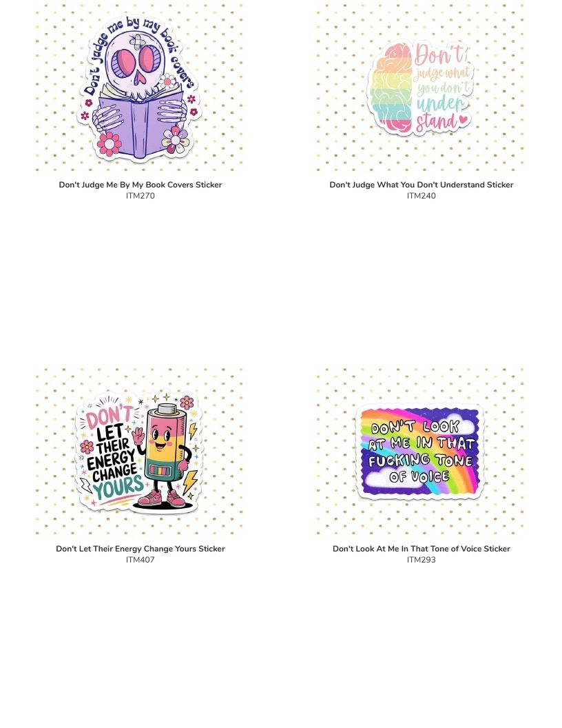Leoness Creations Stickers and Magnets Catalog Weekly Ad January 1 - December 31, 2026
