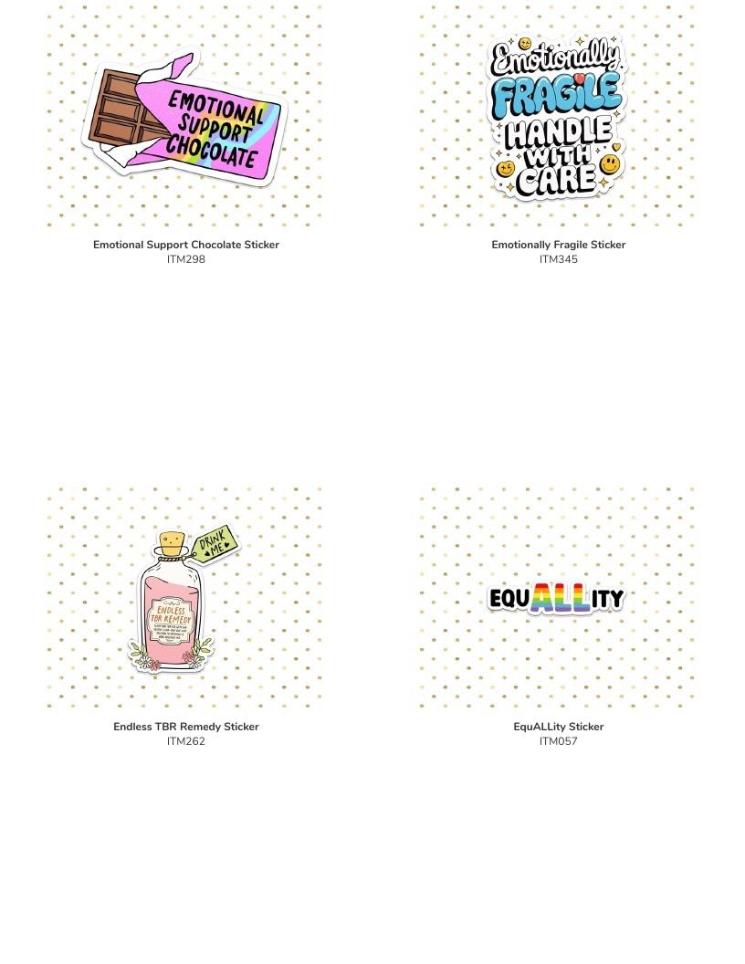 Leoness Creations Stickers and Magnets Catalog Weekly Ad January 1 - December 31, 2026
