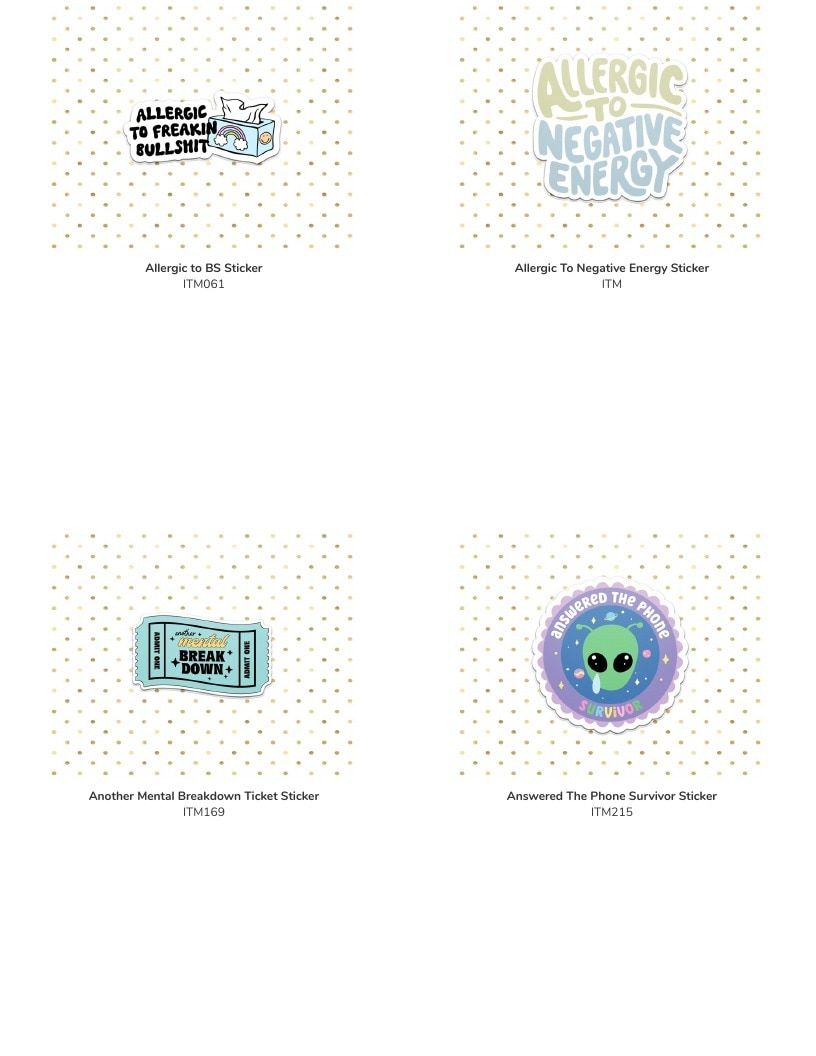 Leoness Creations Stickers and Magnets Catalog Weekly Ad January 1 - December 31, 2026
