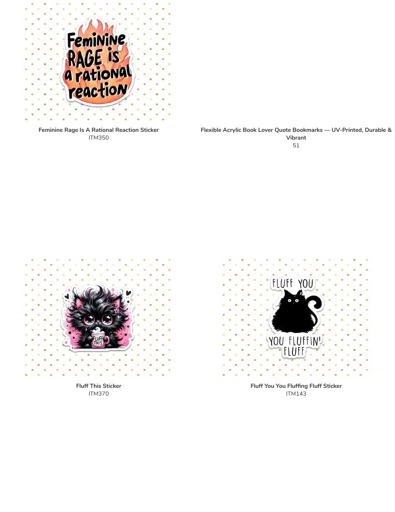 Leoness Creations Stickers and Magnets Catalog Weekly Ad January 1 - December 31, 2026