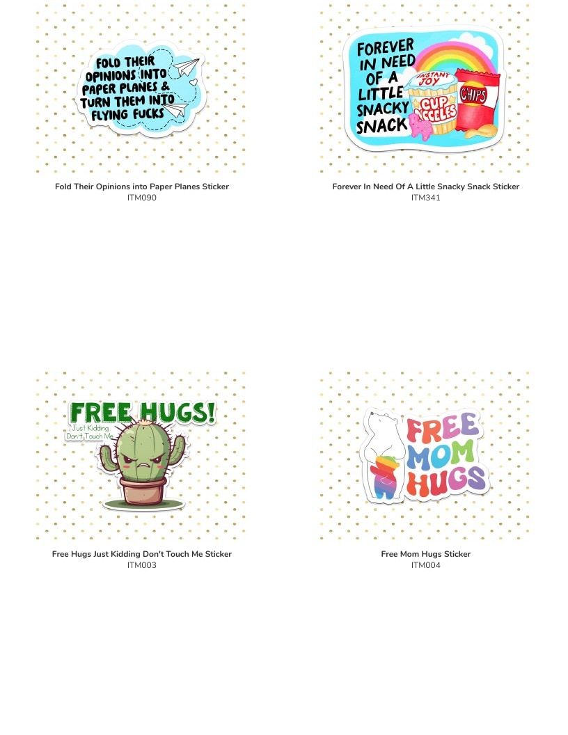 Leoness Creations Stickers and Magnets Catalog Weekly Ad January 1 - December 31, 2026