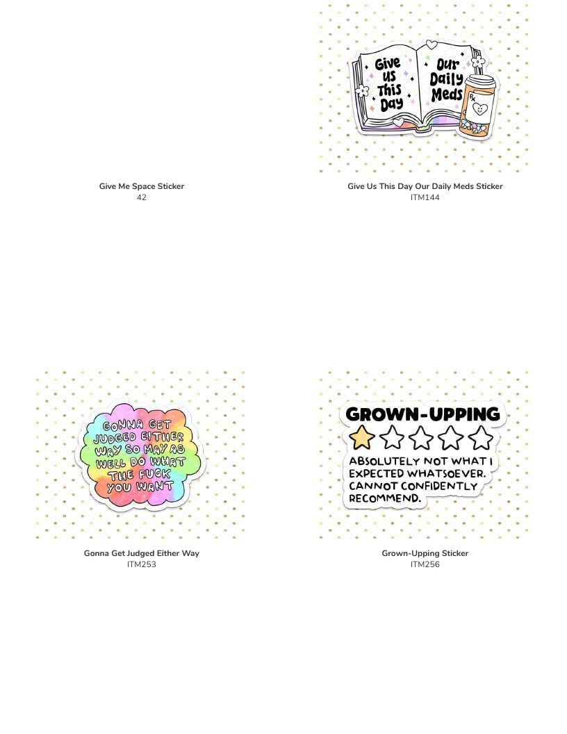 Leoness Creations Stickers and Magnets Catalog Weekly Ad January 1 - December 31, 2026