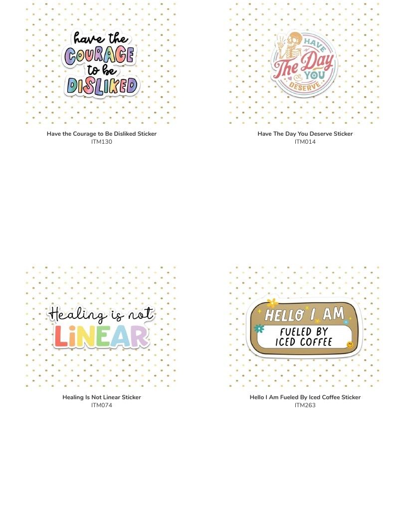 Leoness Creations Stickers and Magnets Catalog Weekly Ad January 1 - December 31, 2026