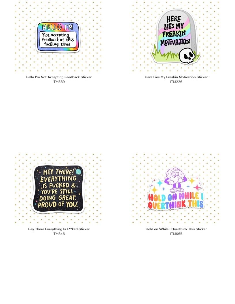Leoness Creations Stickers and Magnets Catalog Weekly Ad January 1 - December 31, 2026