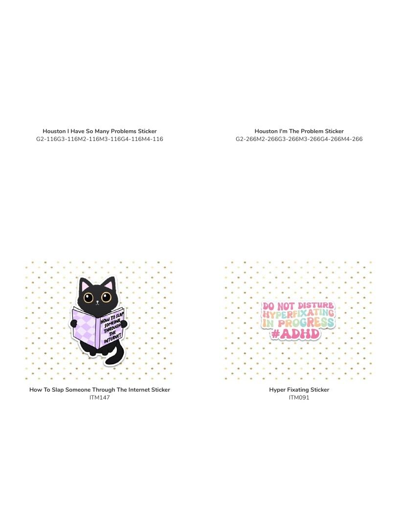 Leoness Creations Stickers and Magnets Catalog Weekly Ad January 1 - December 31, 2026