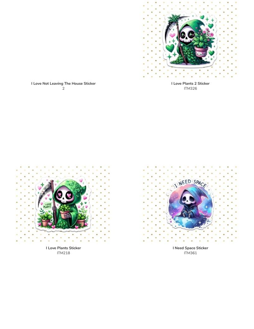 Leoness Creations Stickers and Magnets Catalog Weekly Ad January 1 - December 31, 2026