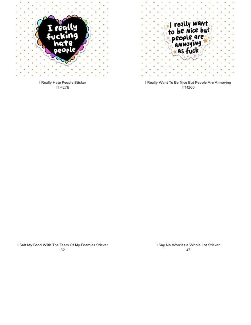 Leoness Creations Stickers and Magnets Catalog Weekly Ad January 1 - December 31, 2026