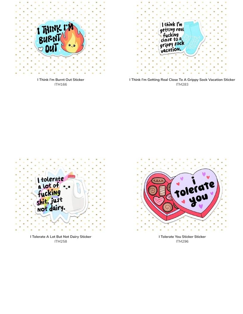 Leoness Creations Stickers and Magnets Catalog Weekly Ad January 1 - December 31, 2026