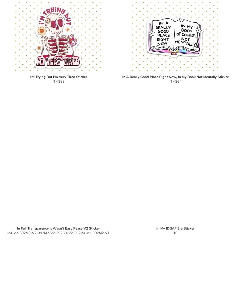 Leoness Creations Stickers and Magnets Catalog Weekly Ad January 1 - December 31, 2026