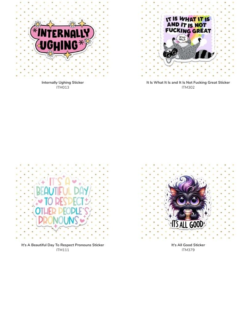 Leoness Creations Stickers and Magnets Catalog Weekly Ad January 1 - December 31, 2026