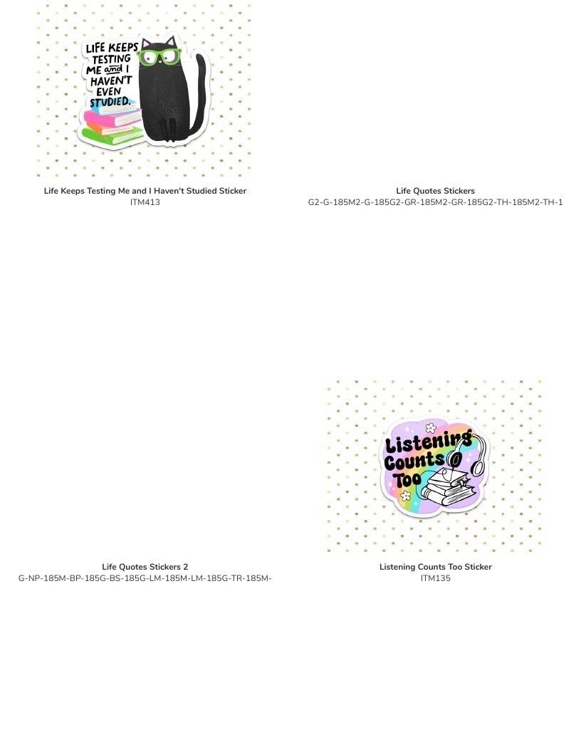 Leoness Creations Stickers and Magnets Catalog Weekly Ad January 1 - December 31, 2026