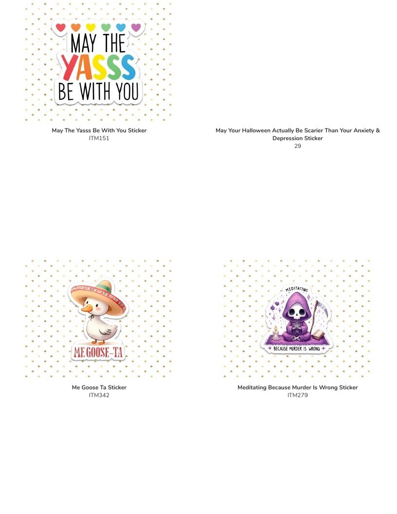 Leoness Creations Stickers and Magnets Catalog Weekly Ad January 1 - December 31, 2026