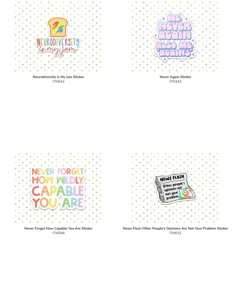 Leoness Creations Stickers and Magnets Catalog Weekly Ad January 1 - December 31, 2026
