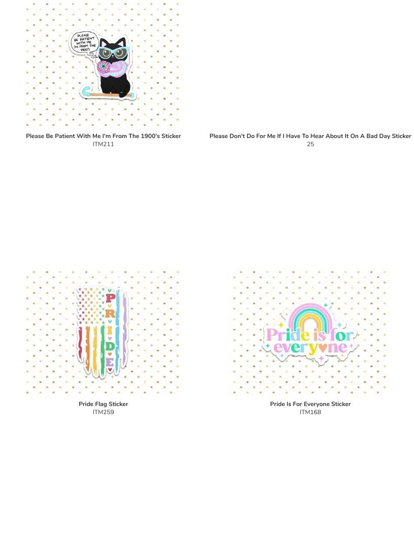 Leoness Creations Stickers and Magnets Catalog Weekly Ad January 1 - December 31, 2026