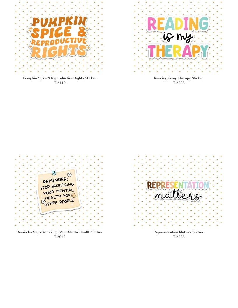 Leoness Creations Stickers and Magnets Catalog Weekly Ad January 1 - December 31, 2026