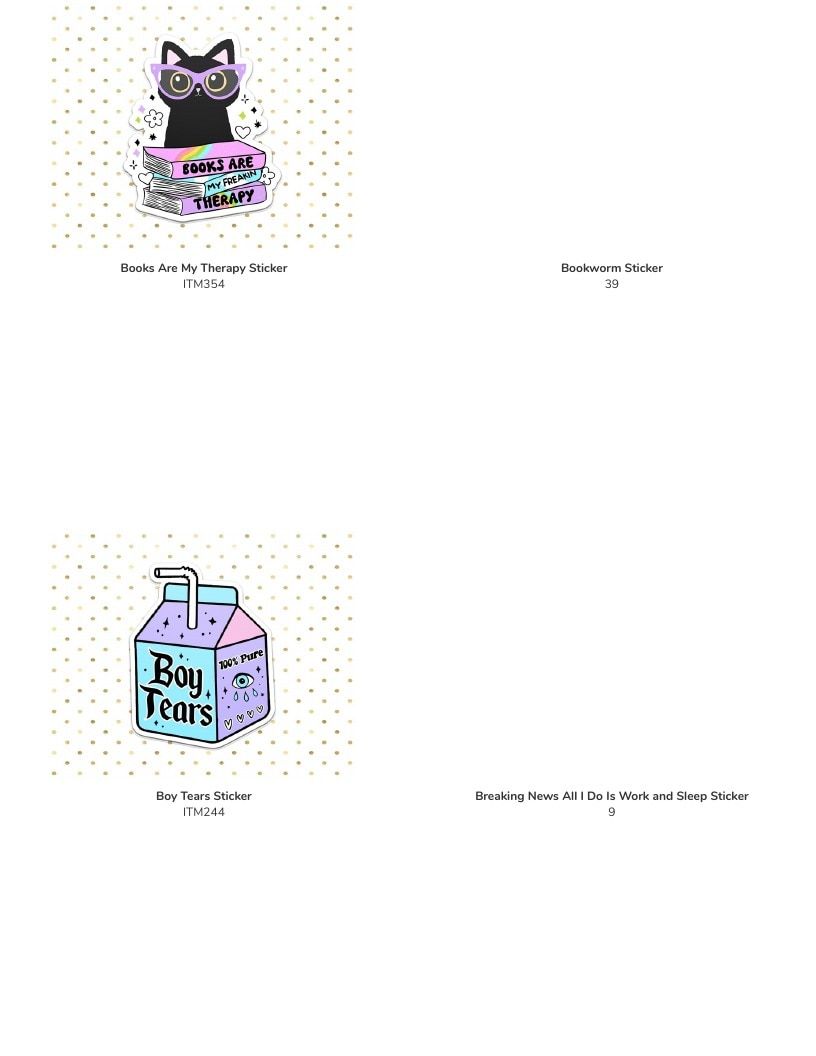 Leoness Creations Stickers and Magnets Catalog Weekly Ad January 1 - December 31, 2026