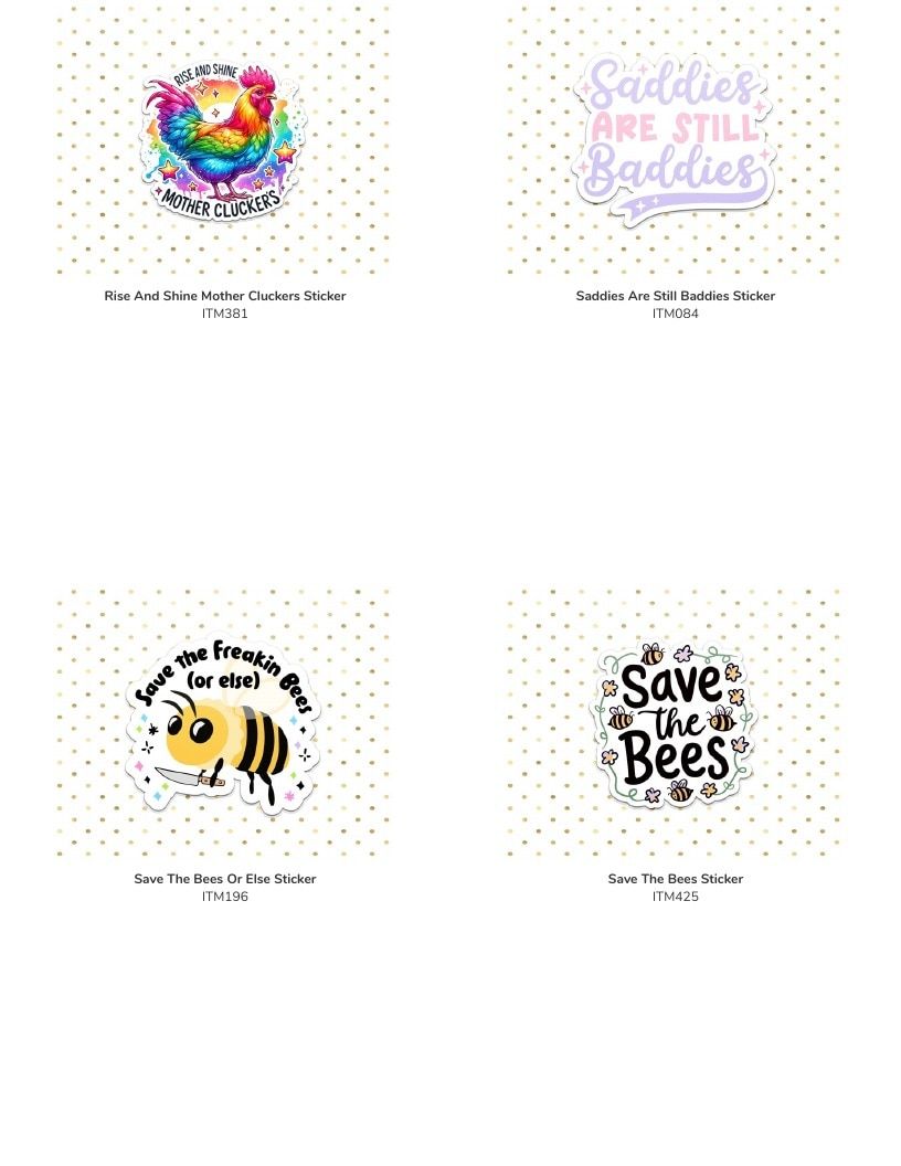 Leoness Creations Stickers and Magnets Catalog Weekly Ad January 1 - December 31, 2026