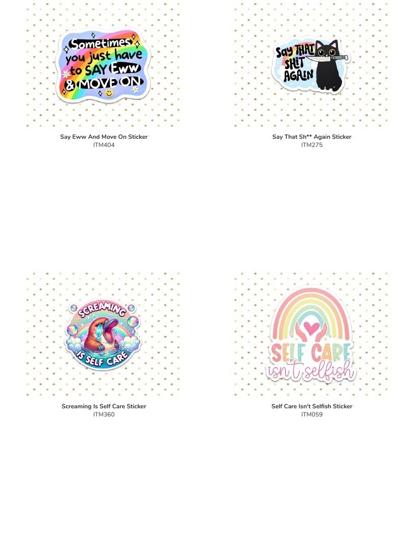 Leoness Creations Stickers and Magnets Catalog Weekly Ad January 1 - December 31, 2026