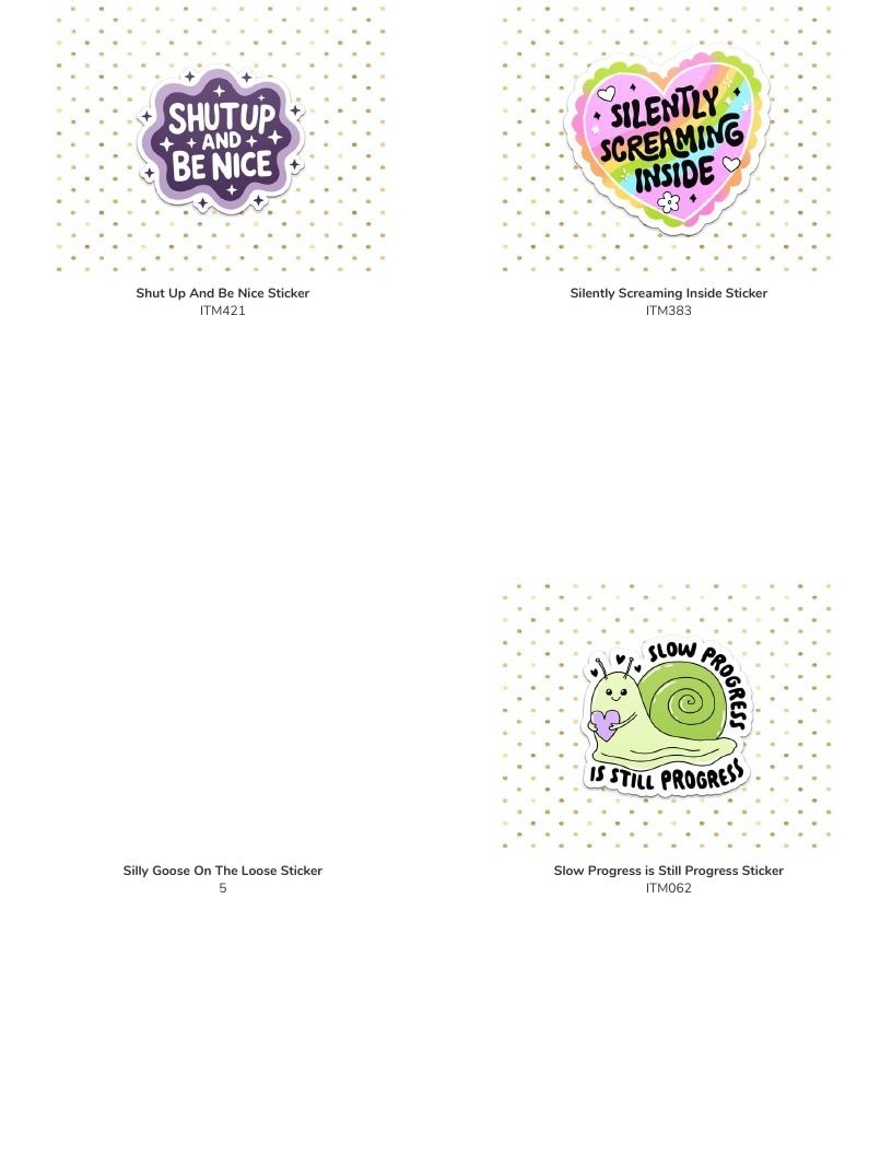 Leoness Creations Stickers and Magnets Catalog Weekly Ad January 1 - December 31, 2026