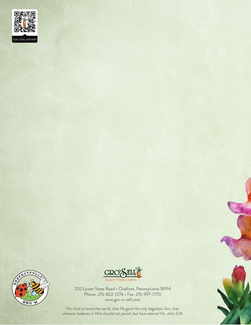Gro'n Sell Plants Catalog Weekly Ad January 1 - December 31, 2026