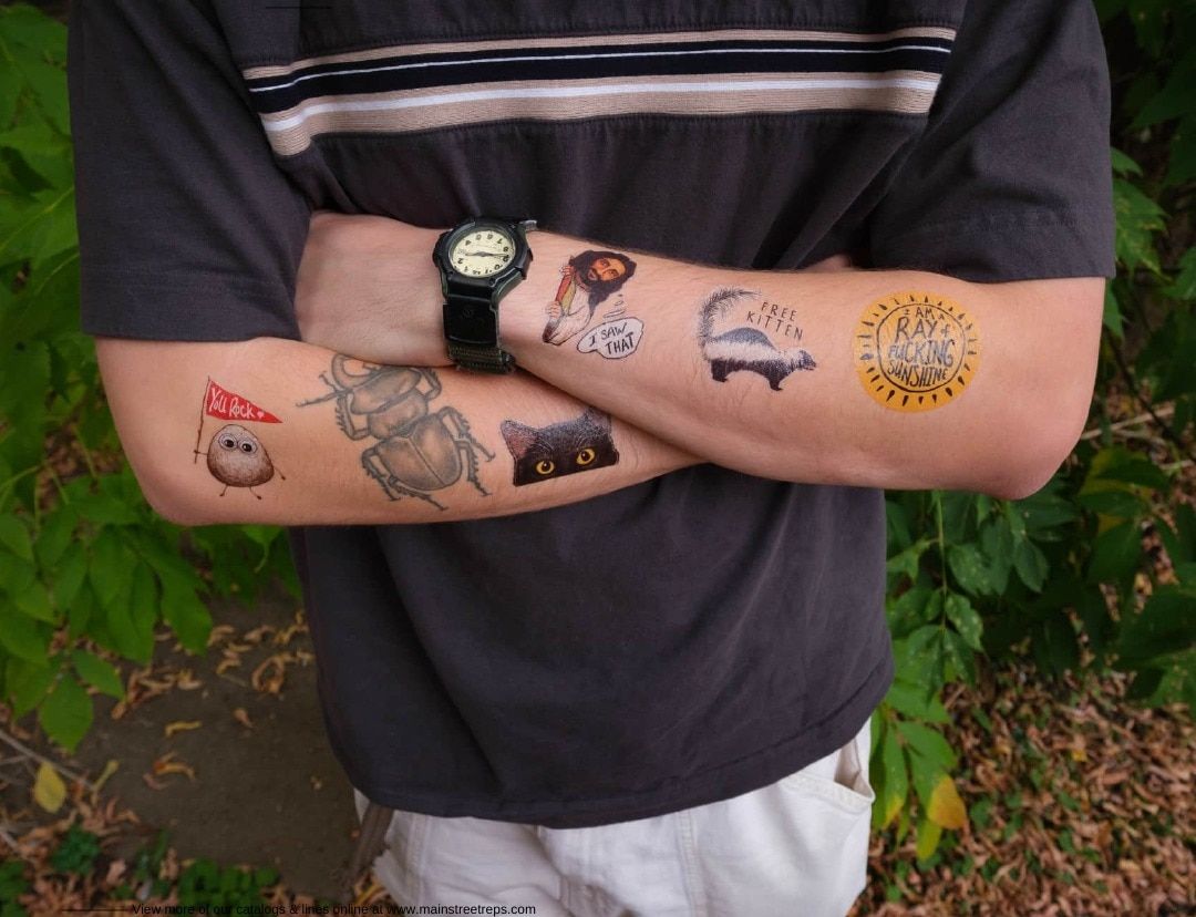 Nice Tatt Temporary Tattoos Catalog Weekly Ad January 1 - December 31, 2026
