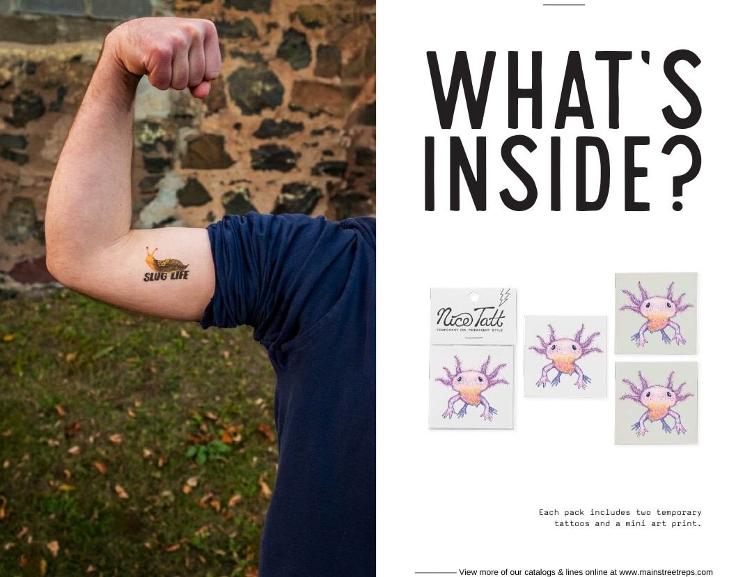 Nice Tatt Temporary Tattoos Catalog Weekly Ad January 1 - December 31, 2026