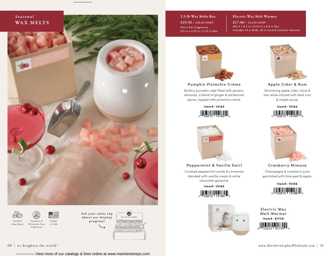Northern Lights Candles Seasonal Candles Catalog Weekly Ad January 1 - December 31, 2026