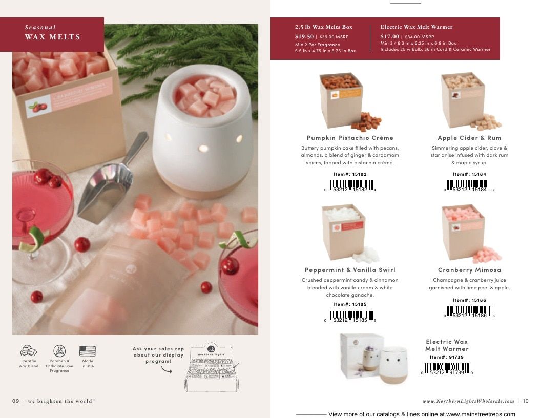 Northern Lights Candles Seasonal Candles Catalog Weekly Ad January 1 - December 31, 2026