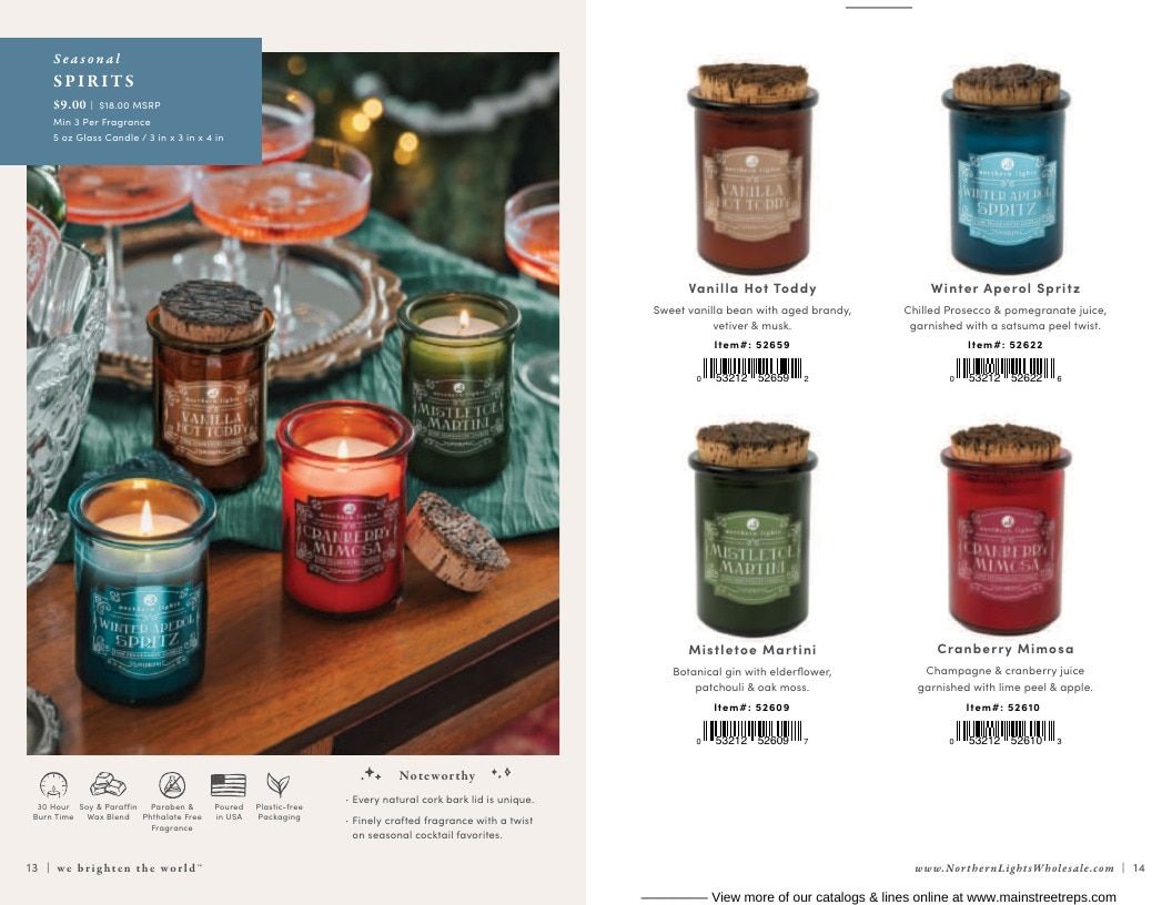 Northern Lights Candles Seasonal Candles Catalog Weekly Ad January 1 - December 31, 2026