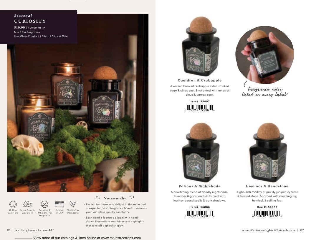 Northern Lights Candles Seasonal Candles Catalog Weekly Ad January 1 - December 31, 2026