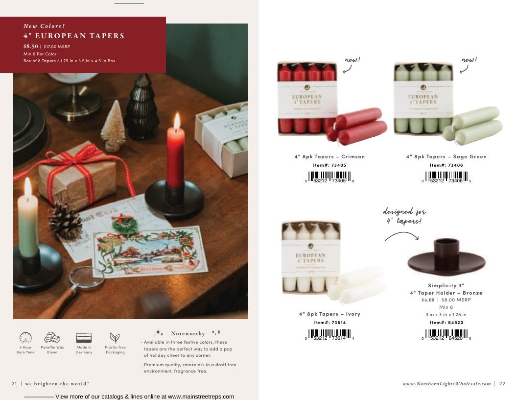 Northern Lights Candles Seasonal Candles Catalog Weekly Ad January 1 - December 31, 2026