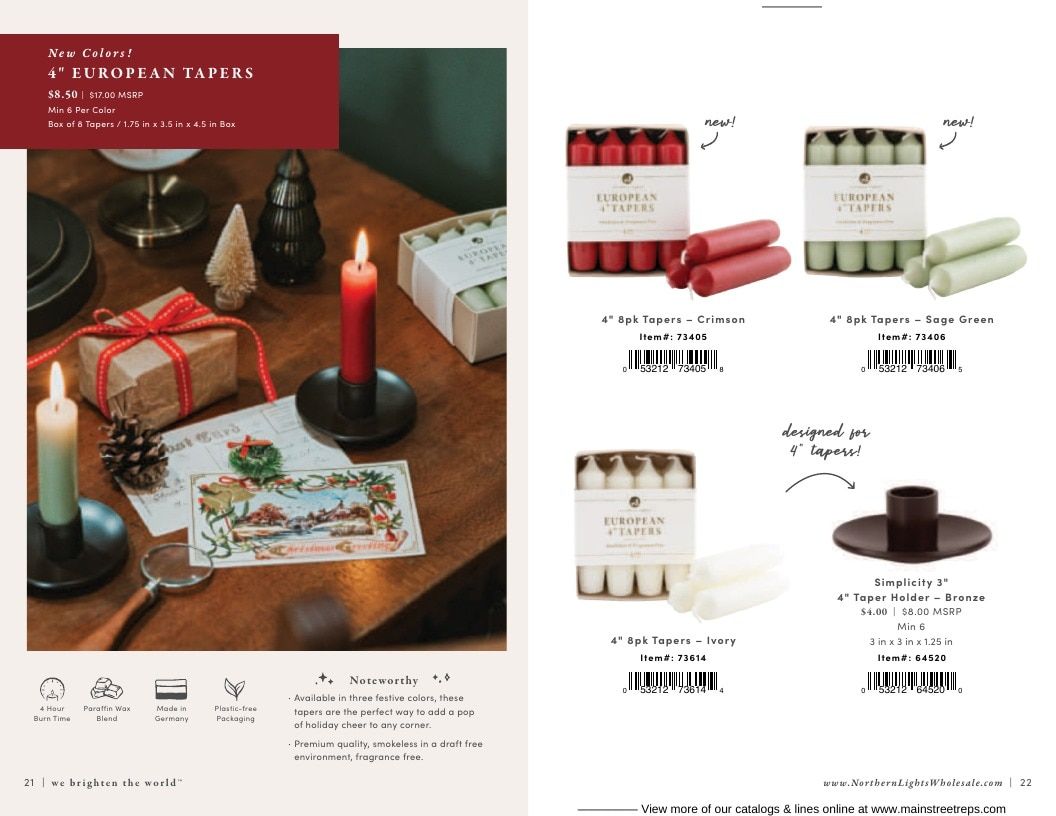 Northern Lights Candles Seasonal Candles Catalog Weekly Ad January 1 - December 31, 2026