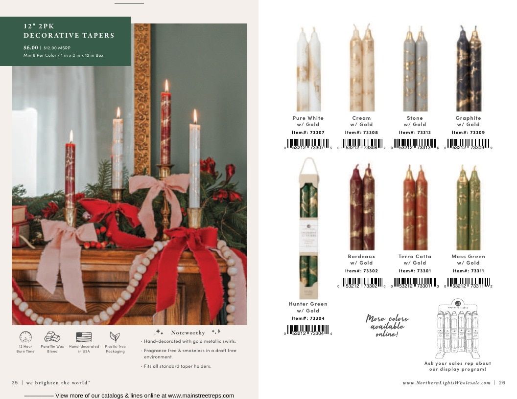 Northern Lights Candles Seasonal Candles Catalog Weekly Ad January 1 - December 31, 2026