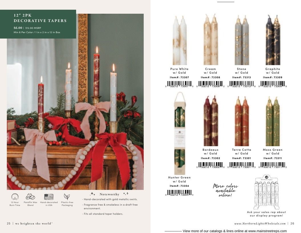 Northern Lights Candles Seasonal Candles Catalog Weekly Ad January 1 - December 31, 2026