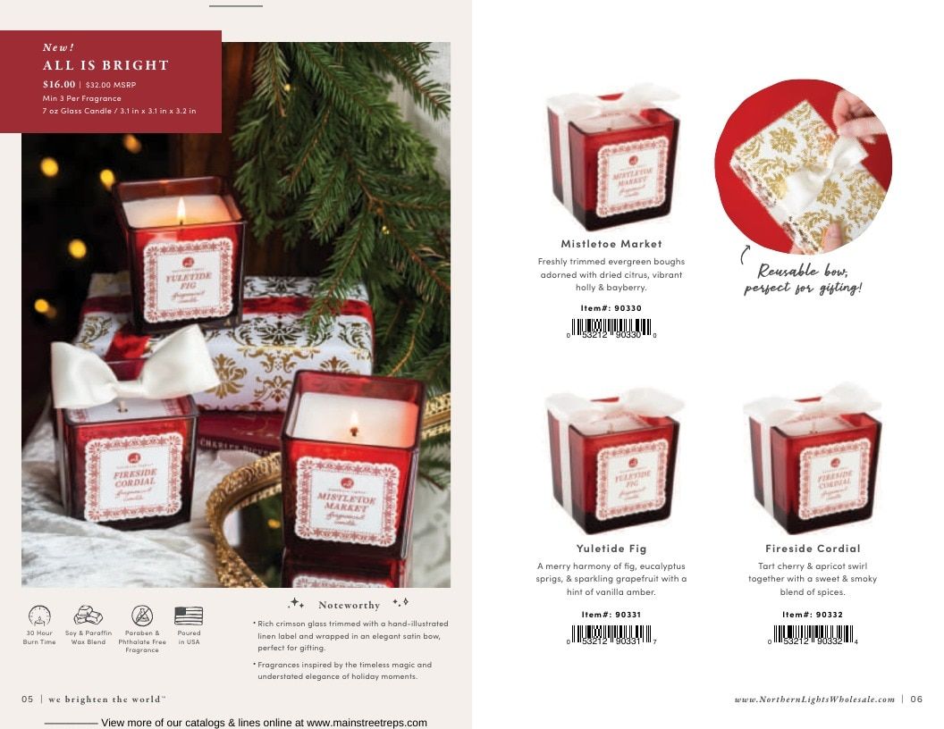 Northern Lights Candles Seasonal Candles Catalog Weekly Ad January 1 - December 31, 2026