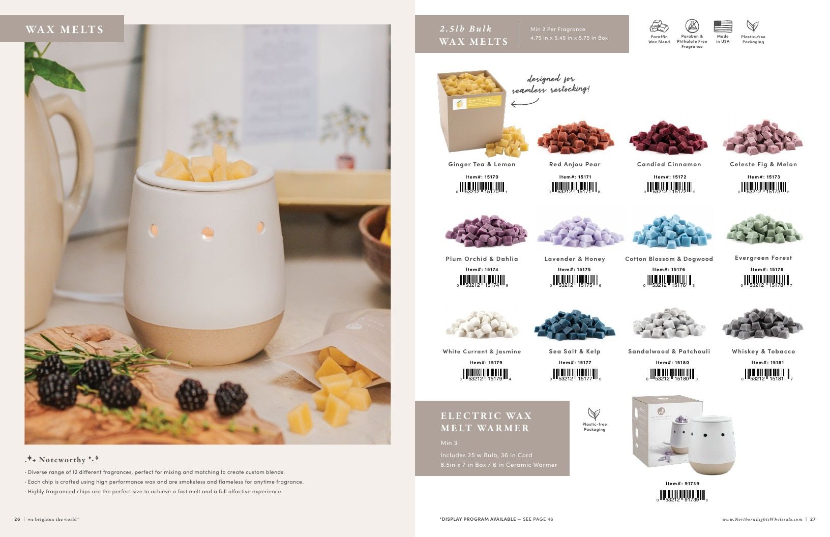 Northern Lights Wholesale Candles Catalog Weekly Ad January 1 - December 31, 2026