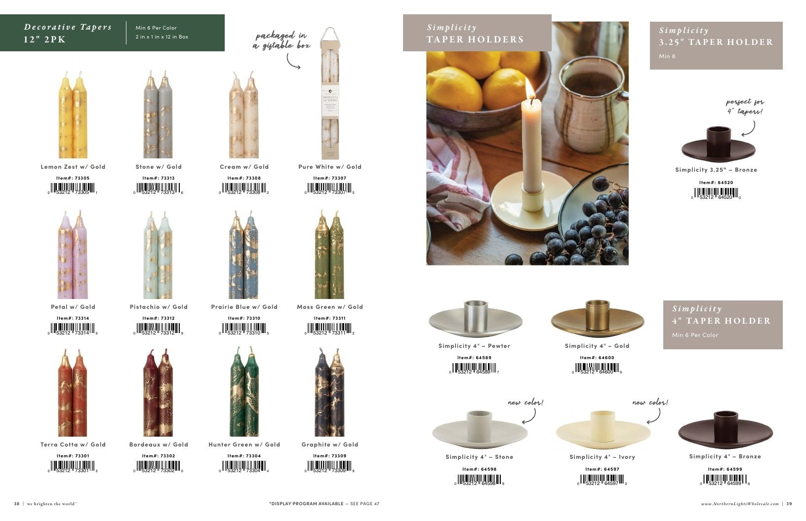 Northern Lights Wholesale Candles Catalog Weekly Ad January 1 - December 31, 2026