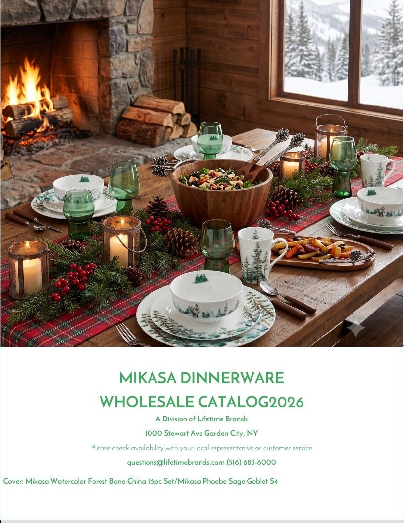 Lifetime Brands Mikasa Tabletop Catalog Weekly Ad January 1 - December 31, 2026