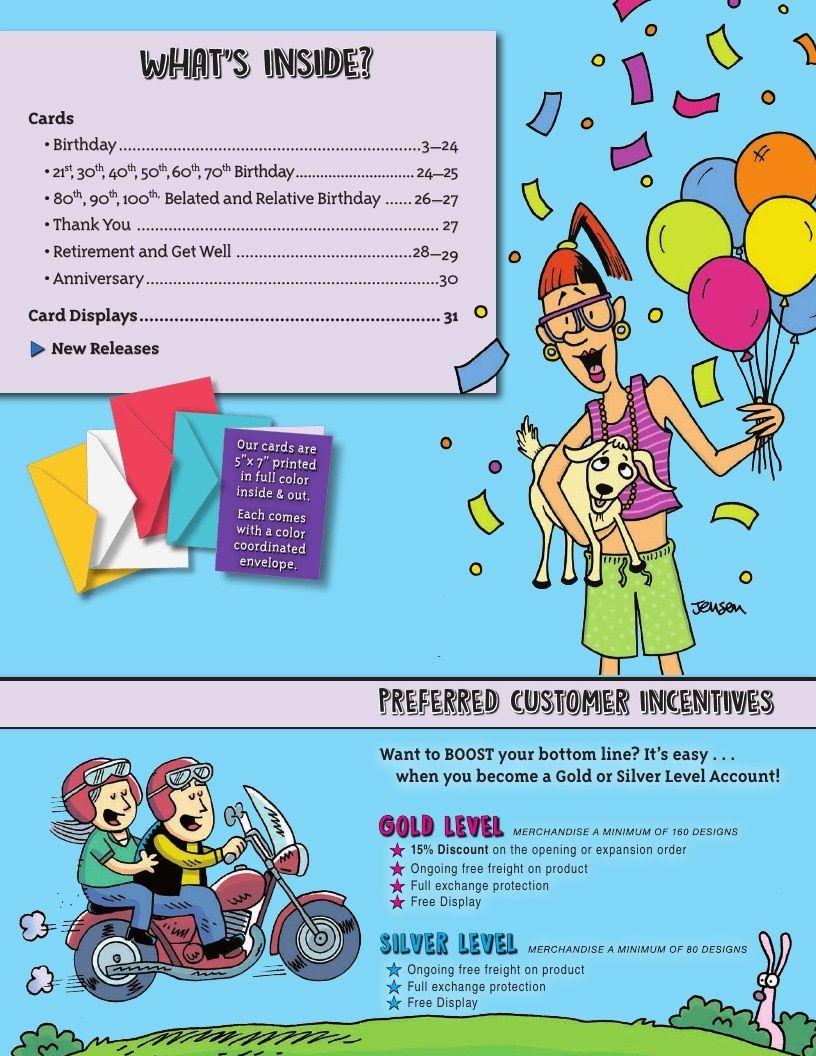 Oatmeal Studios Greeting Cards Catalog Weekly Ad January 1 - December 31, 2026