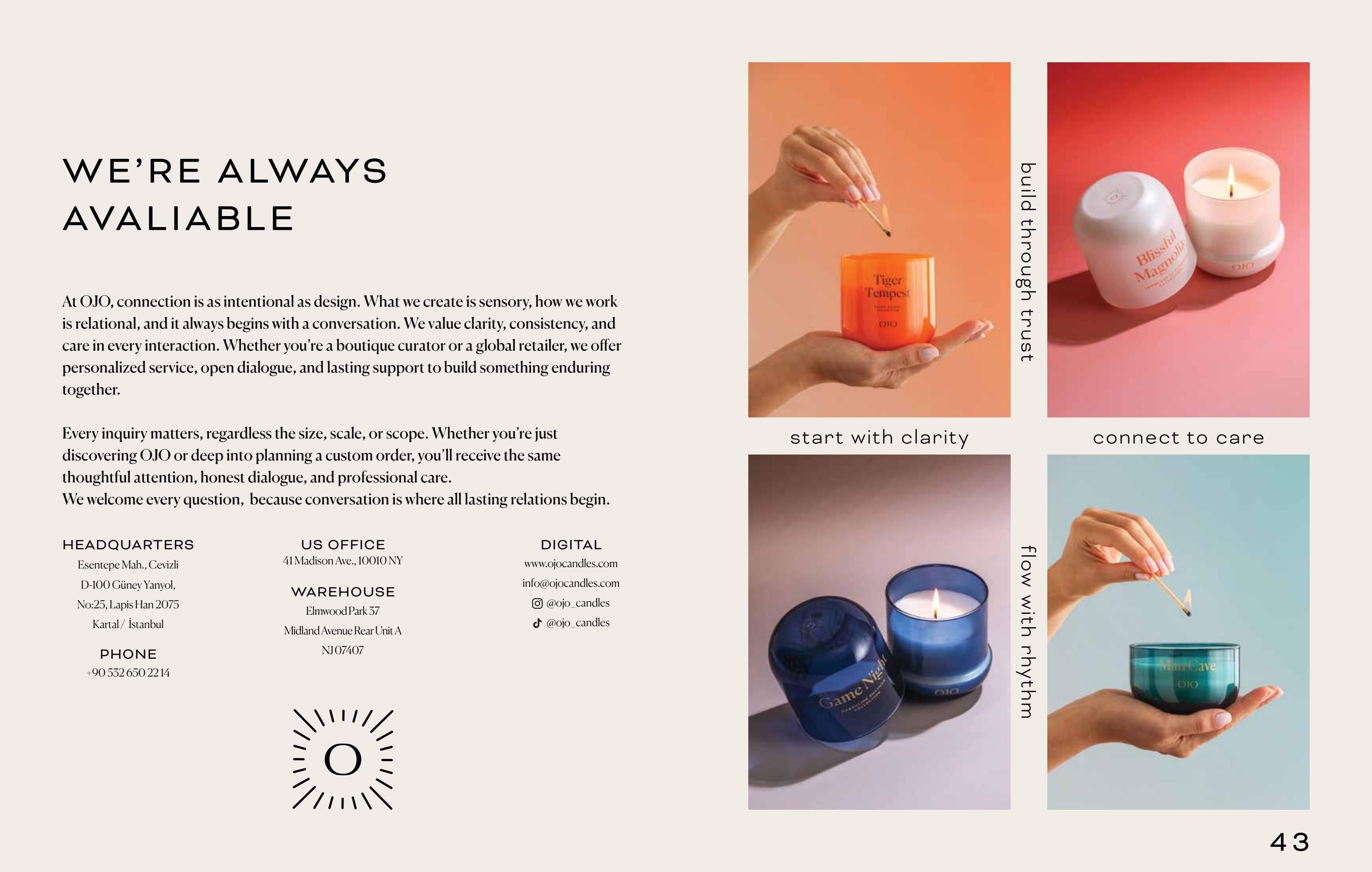 OJO Candles Candles Catalog Weekly Ad January 1 - December 31, 2026
