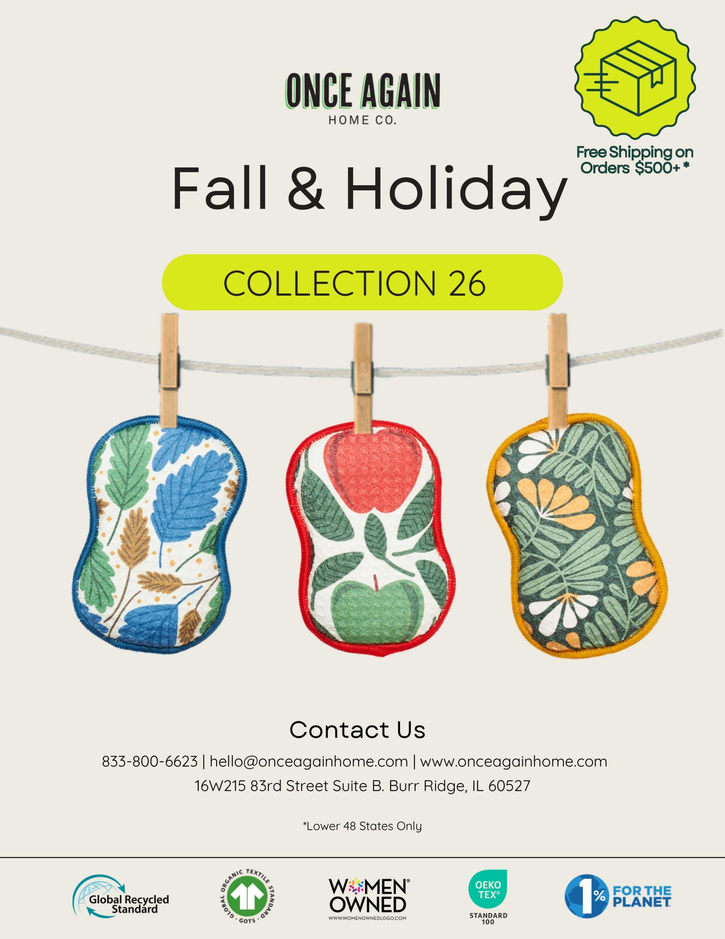 Once Again Home Co. Fall and Holiday Home Catalog Weekly Ad January 1 - December 31, 2026