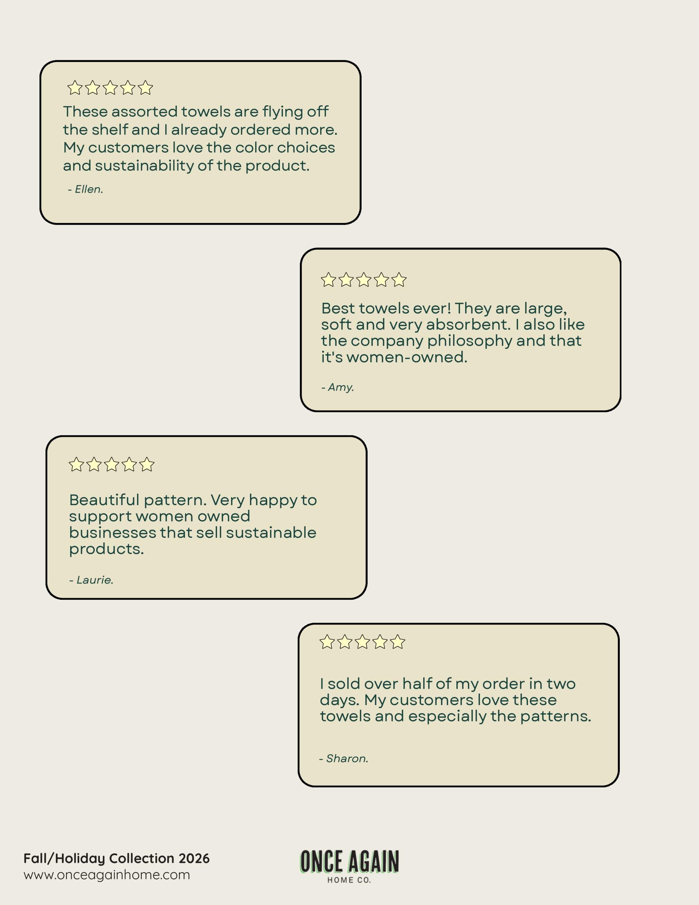 Once Again Home Co. Fall and Holiday Home Catalog Weekly Ad January 1 - December 31, 2026