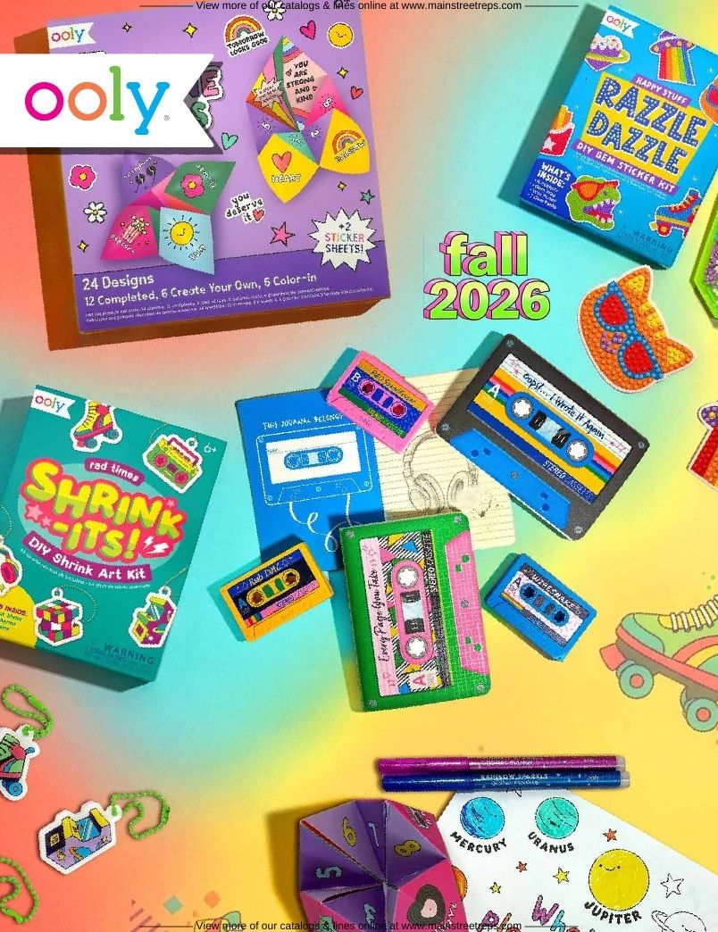 OOLY Fall Art Supplies Catalog Weekly Ad January 1 - December 31, 2026
