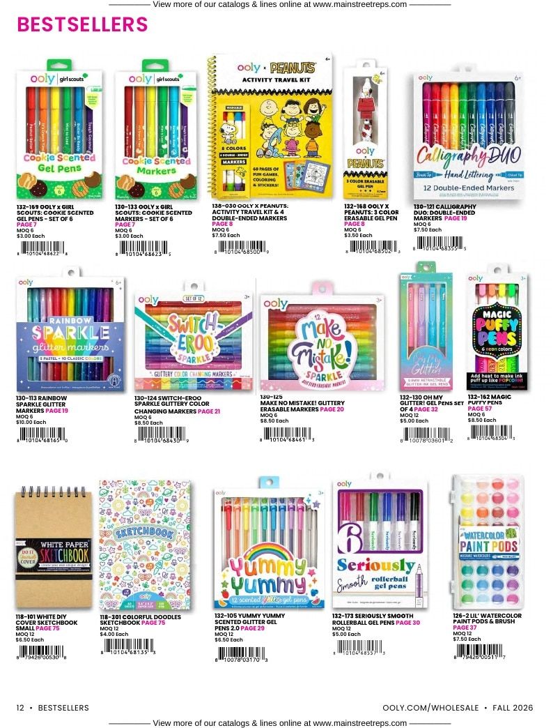 OOLY Fall Art Supplies Catalog Weekly Ad January 1 - December 31, 2026