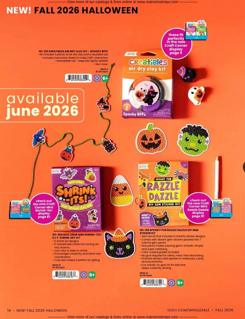OOLY Fall Art Supplies Catalog Weekly Ad January 1 - December 31, 2026