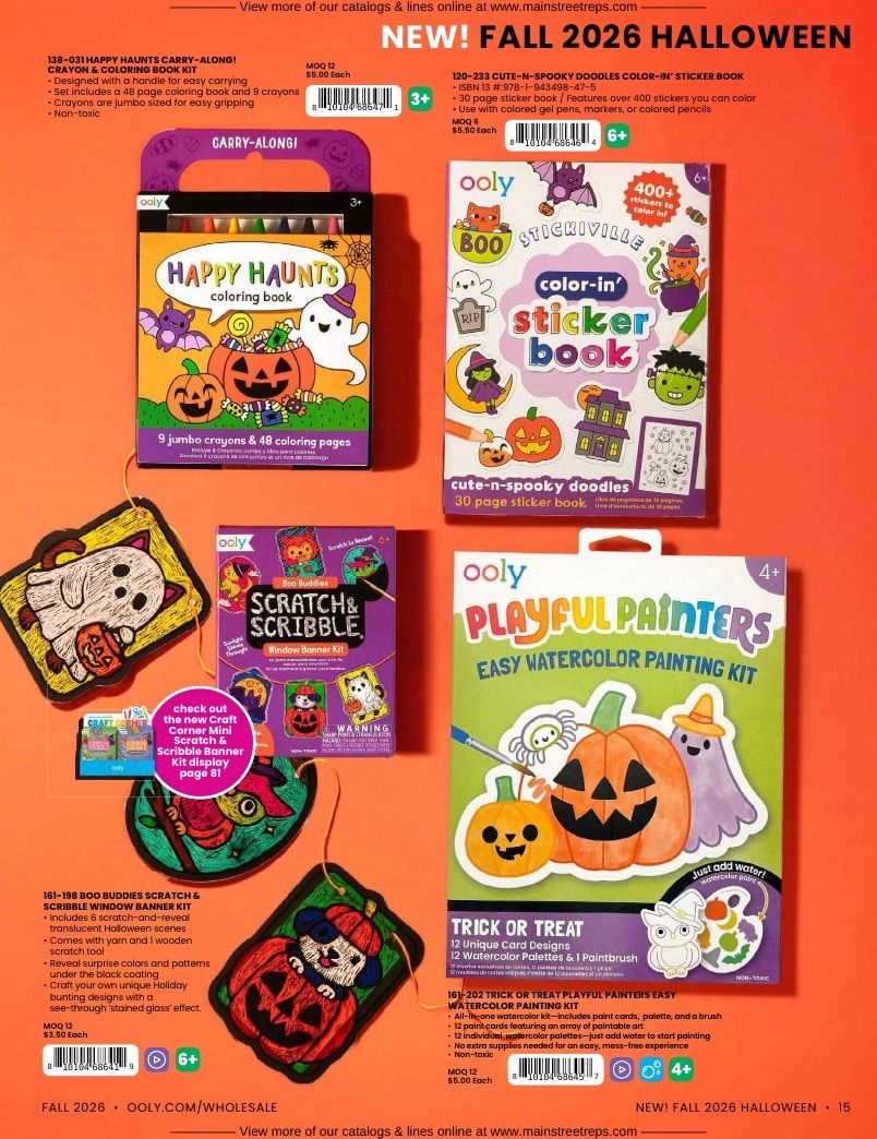 OOLY Fall Art Supplies Catalog Weekly Ad January 1 - December 31, 2026