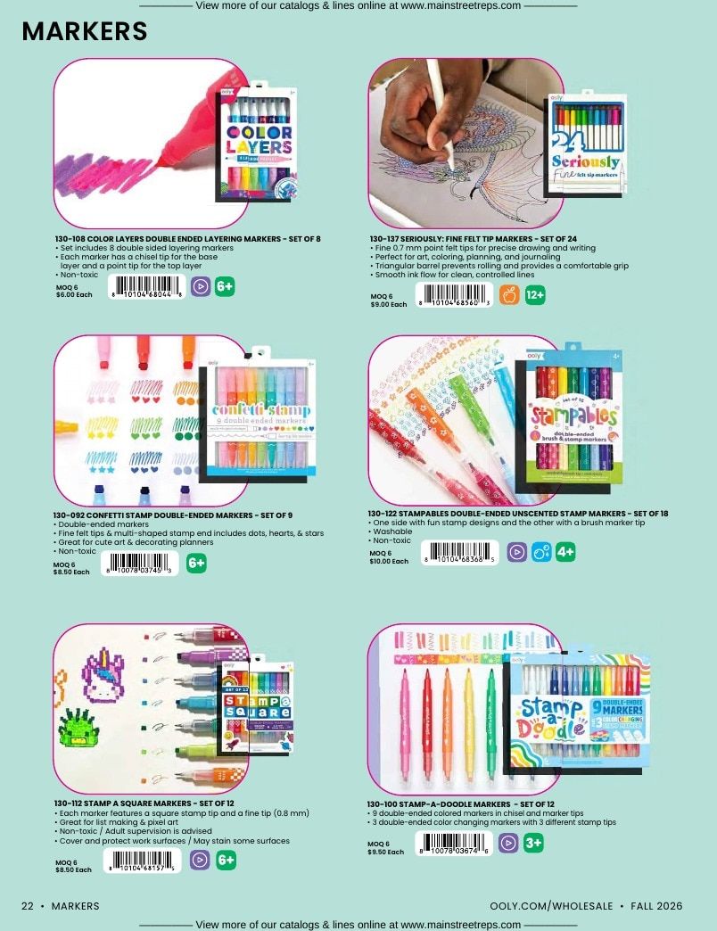 OOLY Fall Art Supplies Catalog Weekly Ad January 1 - December 31, 2026