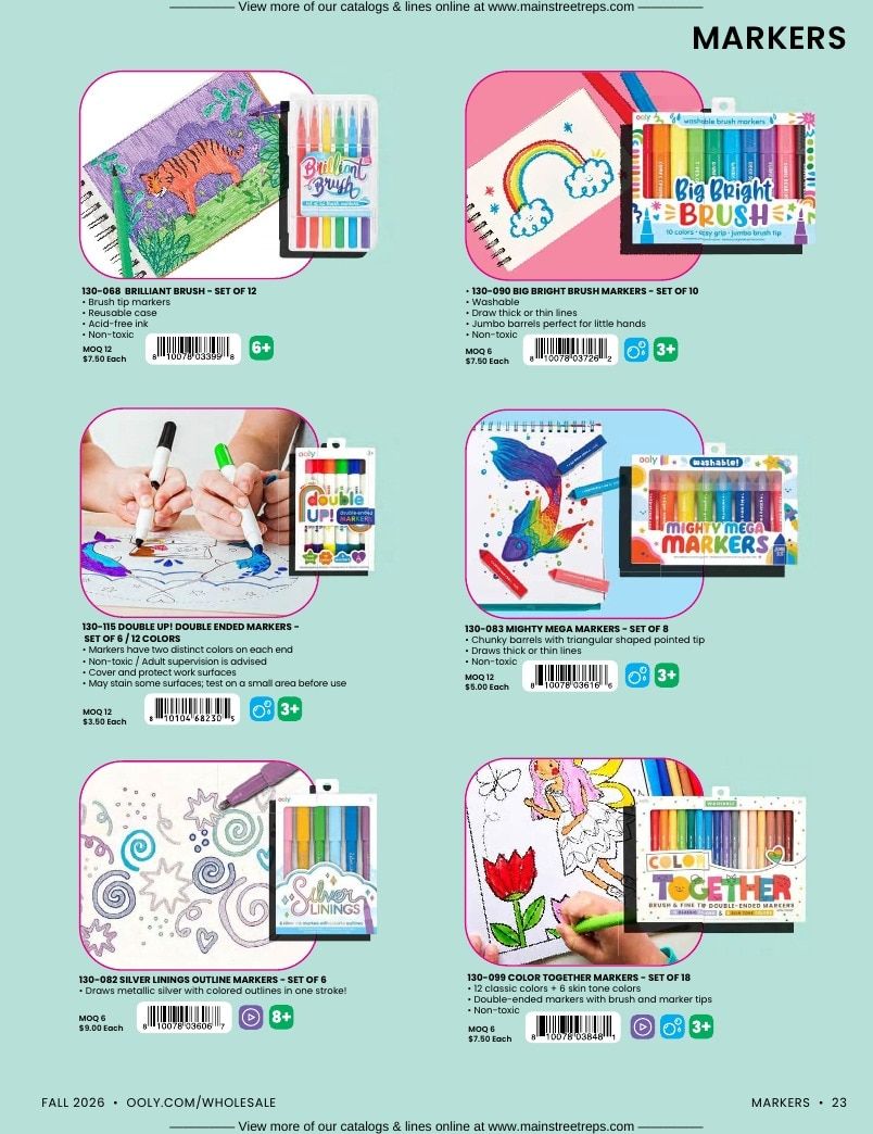OOLY Fall Art Supplies Catalog Weekly Ad January 1 - December 31, 2026