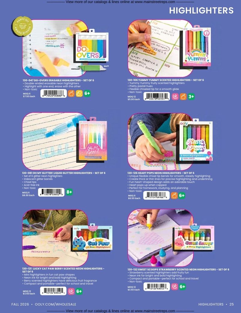 OOLY Fall Art Supplies Catalog Weekly Ad January 1 - December 31, 2026
