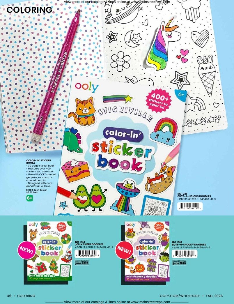OOLY Fall Art Supplies Catalog Weekly Ad January 1 - December 31, 2026